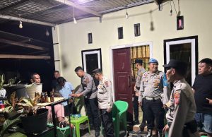 Ciptakan Lingkungan Kondusif, Polsek Passi Bubarkan Pesta Miras dan Amankan Barang Bukti dalam Giat KRYD