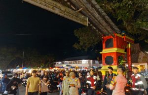 Pastikan Keamanan Warga, Tim Pantera Polres Kotamobagu Patroli Malam di Coffee Street UDK