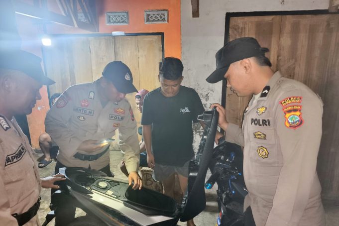 Gelar KRYD Malam Libur, Polsek Kotamobagu Utara Tertibkan Pemuda Pesta Miras di Bilalang Dua