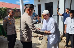 Sambang Duka, Wujud Kepedulian Polres Kotamobagu kepada Keluarga Anggota