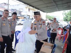 Wakapolres Kotamobagu Beri Dukungan Moril, Wujud Kepedulian untuk Personel yang Berduka