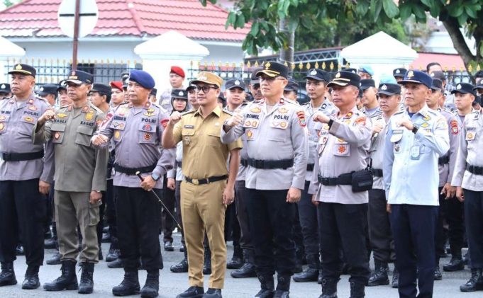 Polres Kotamobagu Turun Total Amankan Malam Takbiran Hingga Salat Idul Adha