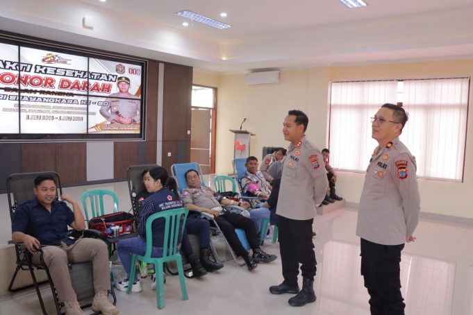 Setetes Darah, Sejuta Harapan: Hari Bhayangkara ke-80 Satukan TNI, Polri, ASN dan Stakeholder dalam Aksi Kemanusiaan