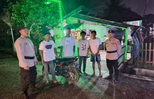 Polsek Kotamobagu Utara Gelar Patroli KRYD, Antisipasi Sajam, Miras dan Knalpot Brong