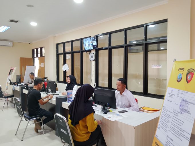 Pelayanan SKCK Polres Kotamobagu Layani 60 Pemohon dalam Sehari