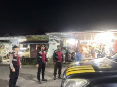 Cegah Gangguan Kamtibmas, Tim Pantera Polres Kotamobagu Intensifkan Patroli Malam