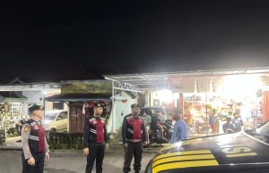 Cegah Gangguan Kamtibmas, Tim Pantera Polres Kotamobagu Intensifkan Patroli Malam