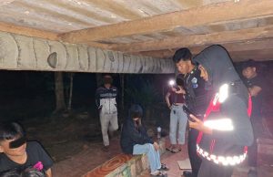 Cegah Gangguan Kamtibmas, Tim Pantera Sat Samapta Polres Kotamobagu Bubarkan Pesta Miras di Perkebunan Kopandakan