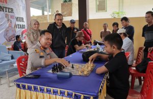 KAPOLRES KOTAMOBAGU RESMIKAN LOMBA CATUR “KAPOLRES CUP MOTABI 2026”, SEMARAKKAN HUT BHAYANGKARA KE-80