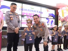 Kapolres Kotamobagu Hadiri Penamatan dan Pentas Seni TK Kemala Bhayangkari 04 Kotamobagu Dukung Pendidikan Anak Usia Dini dan Pengembangan Generasi Berprestasi