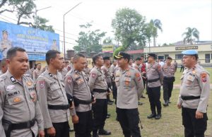 Totalitas Kapolres Kotamobagu, Disiplin Personel Jadi Fondasi Pelayanan Prima