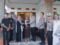 POLRES KOTAMOBAGU GELAR ANJANGSANA KEPADA PURNAWIRAWAN, WARAKAWURI DAN PERSONEL SAKIT MENAHUN, WUJUD KEPEDULIAN DAN PENGHORMATAN DALAM SEMANGAT HARI BHAYANGKARA KE-80