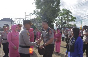 59 Personel Naik Pangkat! Kapolres Kotamobagu: Semakin Tinggi Pangkat, Semakin Besar Tanggung Jawab