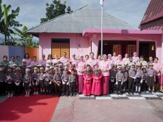 Tingkatkan Kualitas Pendidikan, Ketua Pengurus Yayasan Kemala Bhayangkari Daerah Sulut Resmikan Gedung Baru TK Bhayangkari Polres Kotamobagu