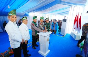Resmikan 80 Jembatan Merah Putih Presisi di Riau, Kapolri: Permudah Anak Sekolah-Masyarakat