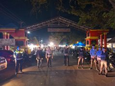 Jamin Rasa Aman, Tim Pantera Polres Kotamobagu Laksanakan Patroli Malam di Coffee Street UDK