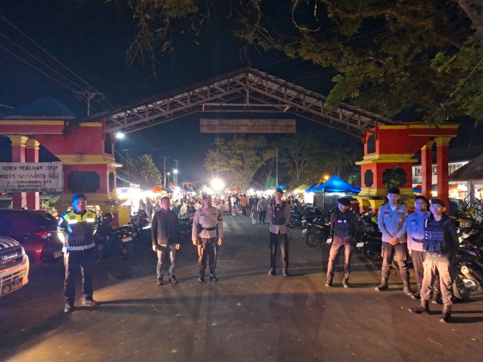 Jamin Rasa Aman, Tim Pantera Polres Kotamobagu Laksanakan Patroli Malam di Coffee Street UDK