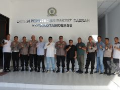 Perkuat Sinergitas Antar Lembaga, Kapolres Kotamobagu Laksanakan Silaturahmi ke DPRD Kota Kotamobagu