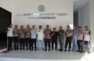 Perkuat Sinergitas Antar Lembaga, Kapolres Kotamobagu Laksanakan Silaturahmi ke DPRD Kota Kotamobagu