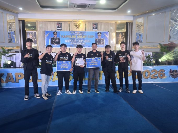 Prestasi Membanggakan! Tim E-Sport Polres Kotamobagu Binaan AKBP Abdul Kholik Juara Kapolda Sulut Cup 2026