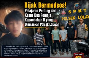 Bijak Bermedsos! Pelajaran Penting dari Kasus Dua Remaja Kopandakan II yang Diamankan Polsek Lolayan
