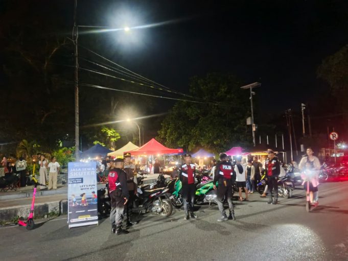Patroli Malam di Jantung Kota! Tim Pantera Presisi Pastikan Lapangan Boki Hontinimbang Tetap Aman dan Nyaman