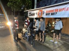 CEGAH GANGGUAN KAMTIBMAS, TIM PANTERA PRESISI SAT SAMAPTA LAKSANAKAN PATROLI MALAM