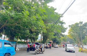 Pastikan Lalin Tetap Lancar, Tim Pantera Presisi Polres Kotamobagu Jaga Ketat Depan Pengadilan