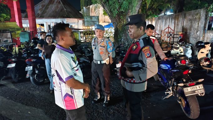 Sasar Objek Vital hingga Taman Kota, KRYD Polsek Kotamobagu Jamin Situasi Malam Tetap Kondusif