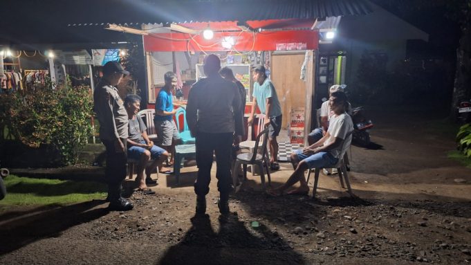 Sisir Dua Desa, KRYD Polsek Passi Pastikan Wilayah Passi Barat Bersih dari Sajam dan Miras