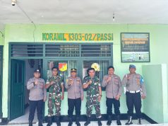 Jaga Kekompakan TNI–Polri, Kapolsek Passi Perkuat Sinergi Lewat Silaturahmi ke Koramil 1303-02/Passi