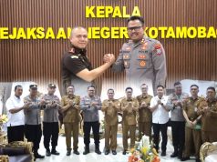 Belum Genap 24 Jam Menjabat, Kapolres Kotamobagu AKBP Abdul Kholik Tancap Gas Perkuat Sinergi, Sambangi Wali Kota dan Ketua Kejari