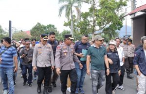 Kawal Aksi Damai PWI Kotamobagu, Kapolres AKBP Abdul Kholik Sambut Aspirasi Insan Pers Lewat Dialog Sejuk