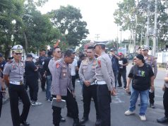 Dampingi Tim TAA Korlantas Polri, Polres Kotamobagu Olah TKP dan Identifikasi Kendaraan Insiden Drag Race di Upai