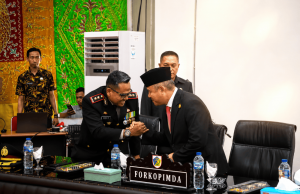 Perkuat Sinergi Lintas Instansi, Kapolres Kotamobagu Ikuti Agenda Listening Pidato Kenegaraan Presiden RI