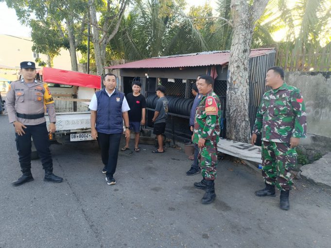 Polsek Kotamobagu Gandeng Koramil Gelar Patroli Sinergitas, Ajak Warga Cegah Karhutla
