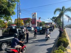 Pantau Antrean BBM, Tim Pantera Polres Kotamobagu Pastikan Arus Lalu Lintas Tetap Lancar