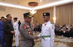 Kawal Generasi Bangsa: Kapolres Kotamobagu Hadiri Pengukuhan Paskibraka 2026 Bersama Forkopimda