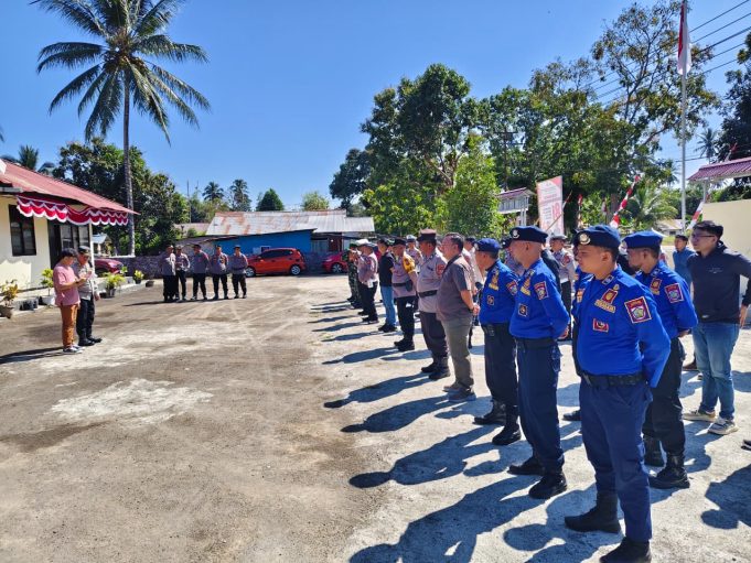 Amankan Ibadah Pengucapan Syukur, Polres Kotamobagu Terjunkan Personel Gabungan Hingga Tim URC