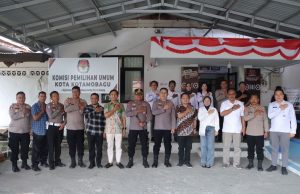 Bangun Komunikasi Strategis, Kapolres Kotamobagu Silaturahmi Ke Kantor KPU Perkuat Kemitraan Menjaga Kamtibmas Daerah