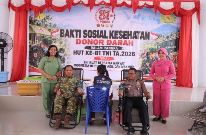 Setetes Darah, Sejuta Harapan: Sinergitas TNI-Polri Hadir untuk Kemanusiaan