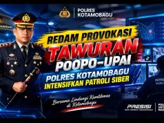 Redam Provokasi Tawuran Poopo–Upai, Polres Kotamobagu Intensifkan Patroli Siber