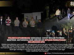 Polres Kotamobagu Bergerak Cepat Redam Potensi Bentrok Antardesa dan Amankan Situasi Perbatasan Kelurahan Upai