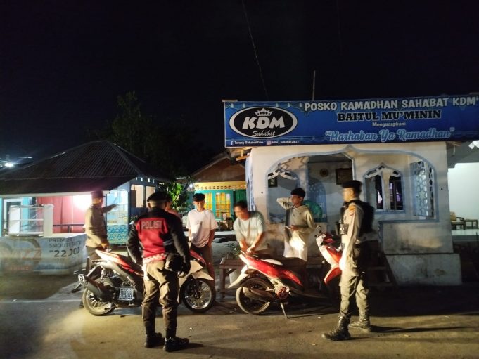 Cegah Gangguan Kamtibmas, Tim Pantera Presisi Bersama Pamapta Laksanakan Patroli di Desa Poyowa Besar