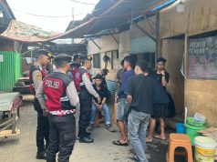 Respon Cepat Laporan Warga, Tim Pantera Bubarkan Anak Muda Asyik Miras di Pasar Poyowa Kecil
