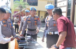 Berantas Judi Online dan Pinjol, Polres Kotamobagu Terima Kunjungan Tim Satgas Bid Propam Polda Sulut
