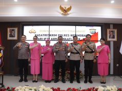 Kenal Pamit Kasat Reskrim: Kapolres Kotamobagu Apresiasi Pengabdian IPTU Waafi dan Sambut AKP Mahadewa