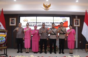 Kenal Pamit Kasat Reskrim: Kapolres Kotamobagu Apresiasi Pengabdian IPTU Waafi dan Sambut AKP Mahadewa
