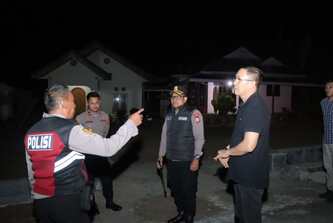 Kapolres Kotamobagu Turun Langsung, Pastikan Situasi Wilayah Hukumnya Tetap Kondusif