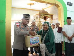 Merangkul Umat, Menyapa dengan Iman: Kapolres Kotamobagu Hadir Membawa Kepedulian di Moyag Induk